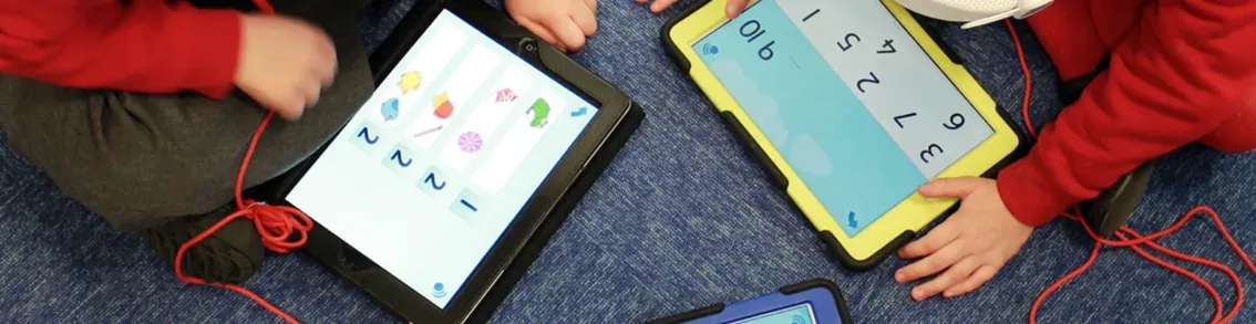 Maths app intervention helps to close the gap in mathematics achievement for children at the start of school in the UK